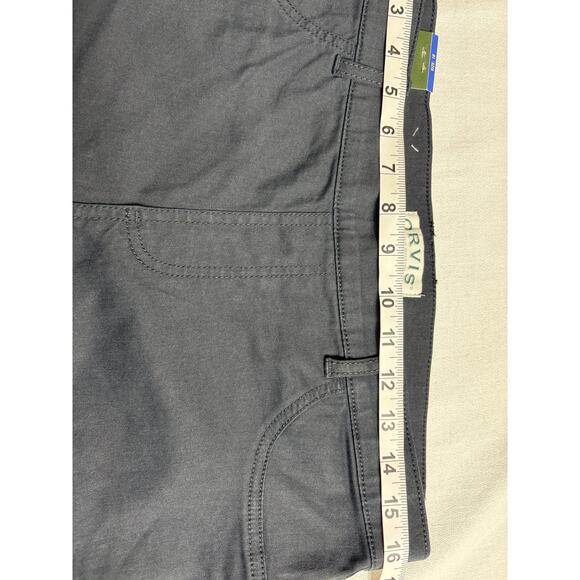 Orvis Women's Navy Stretch Twill Ankle Pants - Size 10 - Picture 8 of 10